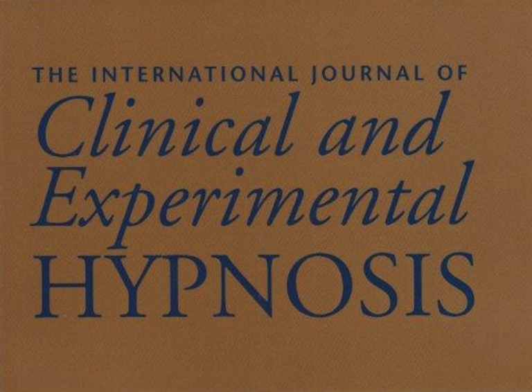 Internationalt tidsskrift om klinisk og experimental hypnose, vol 69 nr. 3